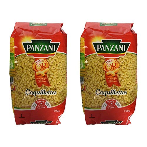 Panzani Coquillettes Pasta, 500 g, 2 Stück von BONNEBOUFFE