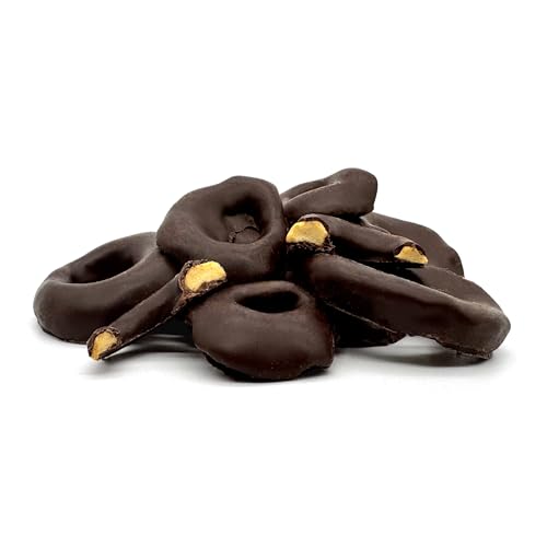 Boomers Gourmet - Apfelringe mit Zartbitterschokolade – Schokolierte getrocknete Früchte, knackige Apfelringe umhüllt mit zartbitterer Schokolade, perfekter Snack für Naschkatzen - 3 x 100 g Boomers Gourmet - Apfelringe mit Zartbitterschokolade – Schokolierte getrocknete Früchte, knackige Apfelringe umhüllt mit zartbitterer Schokolade, perfekter Snack für Naschkatzen - 3 x 100 g von BOOMERS GOURMET