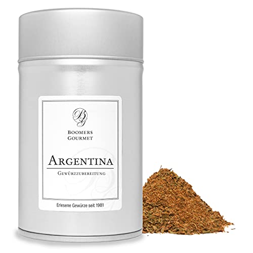 Boomers Gourmet - Argentina Gewürzzubereitung - Gewürzdose 11,5 cm - 85 g Boomers Gourmet - Argentina Gewürzzubereitung - Gewürzdose 11,5 cm - 85 g von BOOMERS GOURMET