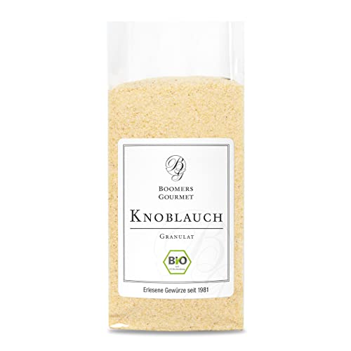 Boomers Gourmet - BIO Knoblauchpulver I Knoblauch granuliert I Knoblauch Pulver fein - Refill - 120 g Boomers Gourmet - BIO Knoblauchpulver I Knoblauch granuliert I Knoblauch Pulver fein - Refill - 120 g von BOOMERS GOURMET