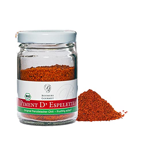 Boomers Gourmet - BIO Piment d' Espelette AOP original, Chilipulver - 40 g von BOOMERS GOURMET