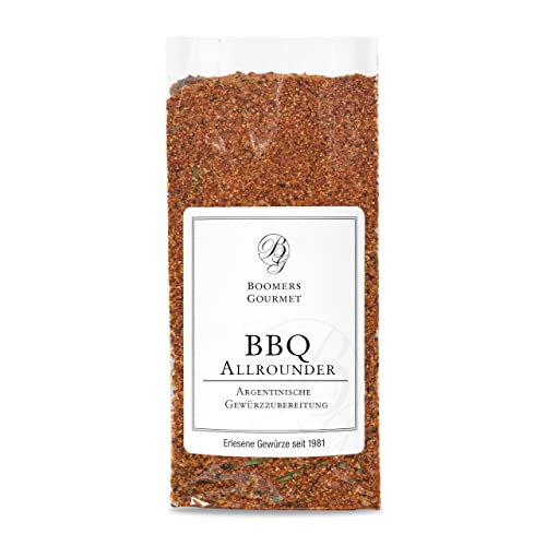 Boomers Gourmet - BBQ Gewürz Allrounder – Grill Gewürz für Fleisch, Fisch und Gemüse – BBQ Rub Gewürzmischung – Steak Gewürz – Grillen und Marinieren - Refill - 140 g Boomers Gourmet - BBQ Gewürz Allrounder – Grill Gewürz für Fleisch, Fisch und Gemüse – BBQ Rub Gewürzmischung – Steak Gewürz – Grillen und Marinieren - Refill - 140 g von BOOMERS GOURMET