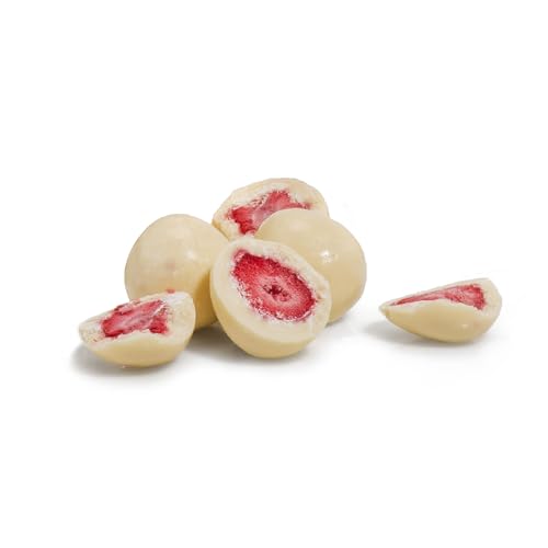 Boomers Gourmet - Erdbeeren in weißer Joghurtschokolade – Gefriergetrocknete Erdbeeren in cremiger Joghurt-Schokolade | Süß & fruchtig | Perfekter Snack & Geschenkidee - 3 x 150 g Boomers Gourmet - Erdbeeren in weißer Joghurtschokolade – Gefriergetrocknete Erdbeeren in cremiger Joghurt-Schokolade | Süß & fruchtig | Perfekter Snack & Geschenkidee - 3 x 150 g von BOOMERS GOURMET