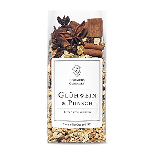 Boomers Gourmet - Glühweingewürz - Erlesene Gewürzmischung für Punsch, Glühwein, Feuerzangenbowle. Glühwein Gewürz Mischung für Apfelpunsch, Kinderpunsch alkoholfrei - Refill - 80 g Boomers Gourmet - Glühweingewürz - Erlesene Gewürzmischung für Punsch, Glühwein, Feuerzangenbowle. Glühwein Gewürz Mischung für Apfelpunsch, Kinderpunsch alkoholfrei - Refill - 80 g von BOOMERS GOURMET