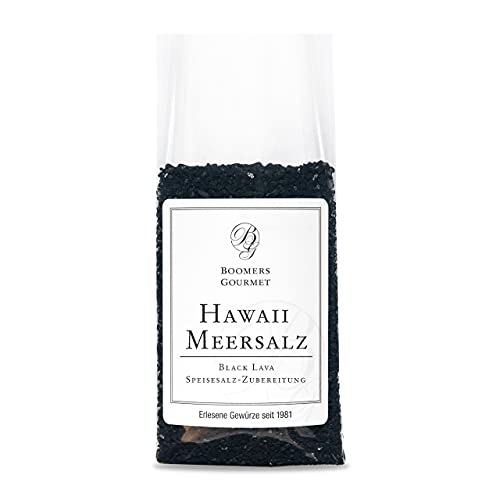 Boomers Gourmet - Hawaii Meersalz "Black Lava" - Refill - 250 g von BOOMERS GOURMET