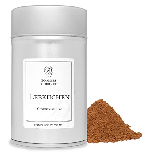 Boomers Gourmet - Lebkuchen, Gewürzmischung - Gewürzdose 11,5 cm - 50 g Boomers Gourmet - Lebkuchen, Gewürzmischung - Gewürzdose 11,5 cm - 50 g von BOOMERS GOURMET