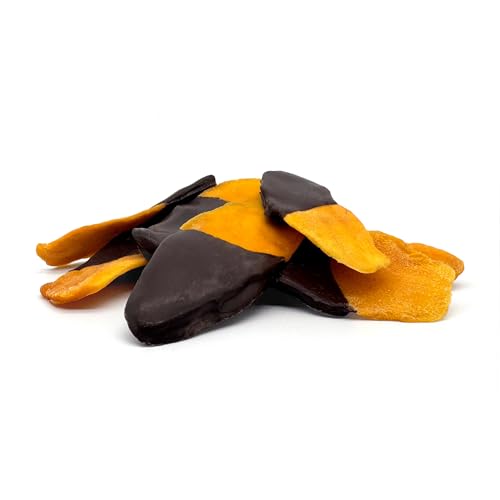 Boomers Gourmet - Mango gedippt in dunkler Glasur – Exquisite Schokofrüchte | Getrocknete Mango in Zartbitterschokolade – Premium Trockenfrüchte, ideal als Geschenkidee & Snack - 5 Stück Boomers Gourmet - Mango gedippt in dunkler Glasur – Exquisite Schokofrüchte | Getrocknete Mango in Zartbitterschokolade – Premium Trockenfrüchte, ideal als Geschenkidee & Snack - 5 Stück von BOOMERS GOURMET