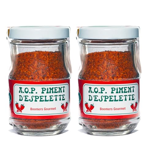 Boomers Gourmet - Piment d' Espelette AOP original Darguy Chili, Chilipulver - 2 Stück - 100 g von BOOMERS GOURMET