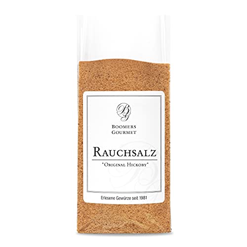 Boomers Gourmet - Rauchsalz I Smoked Salt, original mit Buchenholz geräuchert - Refill - 200 g von BOOMERS GOURMET