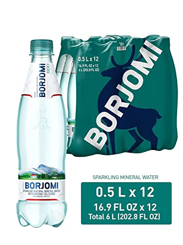 Mineral Sodawasser Mineralwasser Borjomi In Plastikflasche 0,5l [Packung Mit 12] von BORJOMI