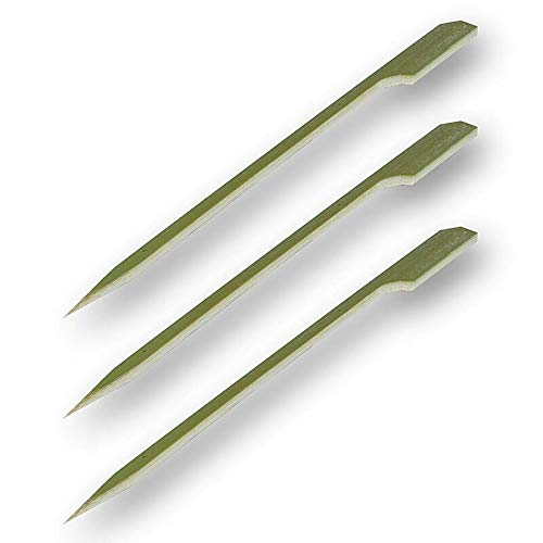 Bambus-Spieße, mit Blattende, 15cm, 50 St Bambus-Spieße, mit Blattende, 15cm, 50 St von BOS FOOD Duesseldorf Lebensmittel Großhandel GmbH