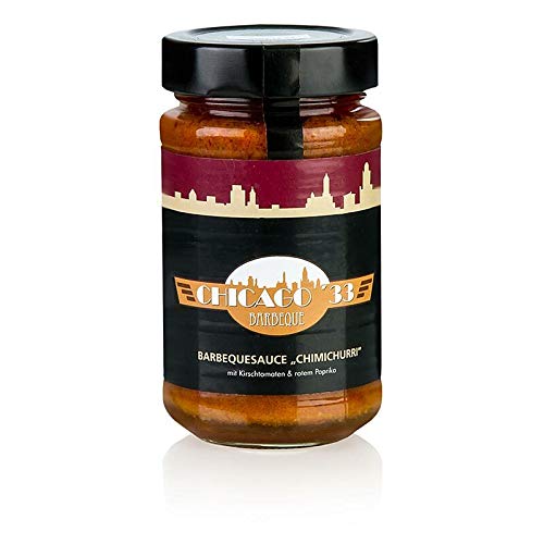 CHICAGO ´33 Chimichurri, rot, BBQ-Sauce mit Kirschtomaten & rotem Parika, 225 ml CHICAGO ´33 Chimichurri, rot, BBQ-Sauce mit Kirschtomaten & rotem Parika, 225 ml von BOS FOOD Duesseldorf Lebensmittel Großhandel GmbH