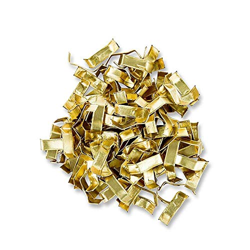 Clippfix Verschluss, gold, für Polyprop-Bodenbeutel/Zellglasbeutel, 1.000 St Clippfix Verschluss, gold, für Polyprop-Bodenbeutel/Zellglasbeutel, 1.000 St von BOS FOOD Duesseldorf Lebensmittel Großhandel GmbH