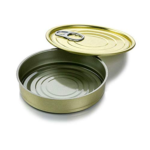 Dose mit Deckel zum Füllen, rund, ø120x22mm, 120ml, Alu, säurebeständig, 1 St Dose mit Deckel zum Füllen, rund, ø120x22mm, 120ml, Alu, säurebeständig, 1 St von BOS FOOD Duesseldorf Lebensmittel Großhandel GmbH