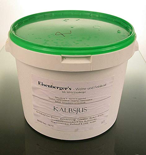 Eisenberger´s Kalbsjus, küchenfertig 1:1, TK, 5 l Eisenberger´s Kalbsjus, küchenfertig 1:1, TK, 5 l von BOS FOOD Duesseldorf Lebensmittel Großhandel GmbH