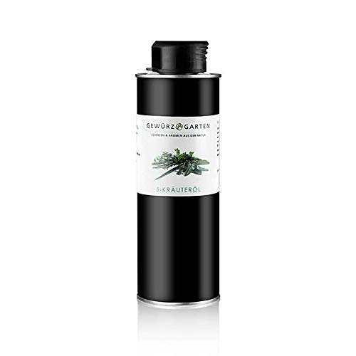 Gewürzgarten 5-Kräuteröl in Rapsöl, 250 ml Gewürzgarten 5-Kräuteröl in Rapsöl, 250 ml von BOS FOOD Duesseldorf Lebensmittel Großhandel GmbH