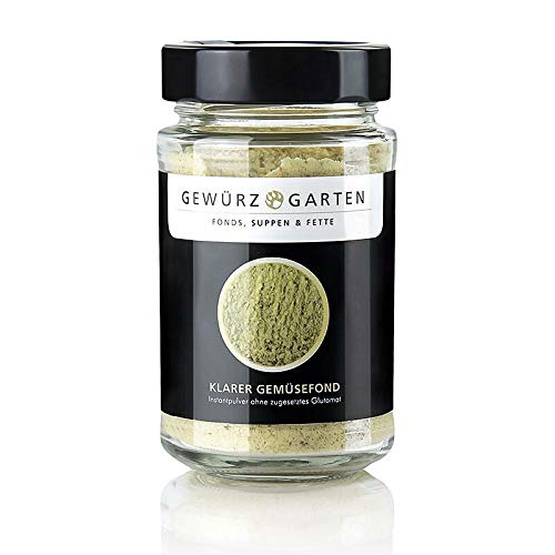 Gewürzgarten Klarer Gemüsefond, Instantpulver, ohne zugesetztes Glutamat, 170g von BOS FOOD Duesseldorf Lebensmittel Großhandel GmbH