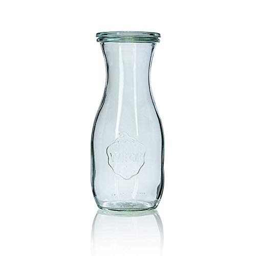Glas Flasche, 500ml, mit Deckel, Weck, 1 St Glas Flasche, 500ml, mit Deckel, Weck, 1 St von BOS FOOD Duesseldorf Lebensmittel Großhandel GmbH