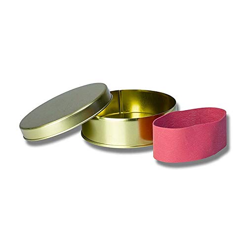 Kaviardose - gold, unbedruckt, mit Verschluss-Gummi, für 250g Kaviar, 1 St Kaviardose - gold, unbedruckt, mit Verschluss-Gummi, für 250g Kaviar, 1 St von BOS FOOD Duesseldorf Lebensmittel Großhandel GmbH