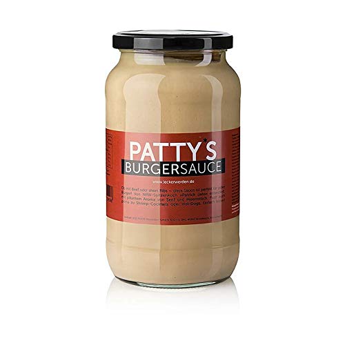 Pattys Burgersauce, kreiert von Patrick Jabs, 900 ml von BOS FOOD Duesseldorf Lebensmittel Großhandel GmbH