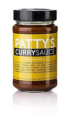 Pattys Currysauce, kreiert von Patrick Jabs, 225 ml von BOS FOOD Duesseldorf Lebensmittel Großhandel GmbH