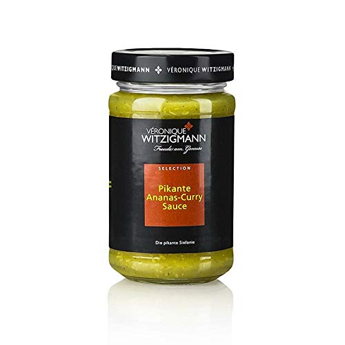 Pikante Ananas-Curry Sauce, 225 ml von BOS FOOD Duesseldorf Lebensmittel Großhandel GmbH