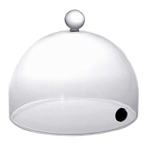 Räucher-Glasglocke Rubi mit Ventil, 18cm, für Super-Aladin-Profi, 1 St Räucher-Glasglocke Rubi mit Ventil, 18cm, für Super-Aladin-Profi, 1 St von BOS FOOD Duesseldorf Lebensmittel Großhandel GmbH