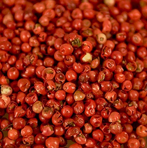 Rosa Pfeffer - Schinus-Beeren, getrocknet, 1 kg von BOS FOOD Duesseldorf Lebensmittel Großhandel GmbH