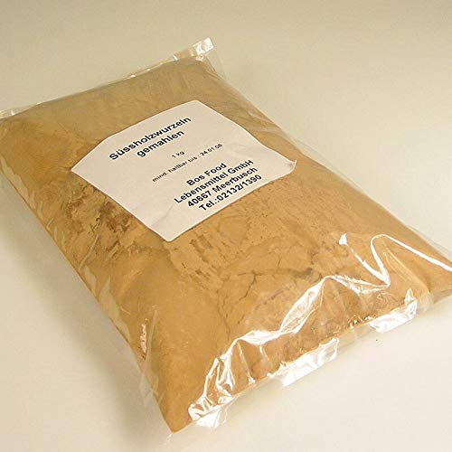 Süßholzwurzel, gemahlen, 1 kg Süßholzwurzel, gemahlen, 1 kg von BOS FOOD Duesseldorf Lebensmittel Großhandel GmbH