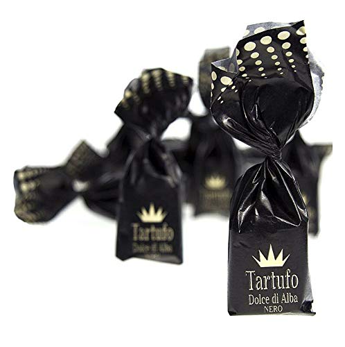 Trüffelpralinen - Dolce d´Alba, dunkle Schokolade, ca. 14g, schwarz, 1 kg Trüffelpralinen - Dolce d´Alba, dunkle Schokolade, ca. 14g, schwarz, 1 kg von BOS FOOD Duesseldorf Lebensmittel Großhandel GmbH