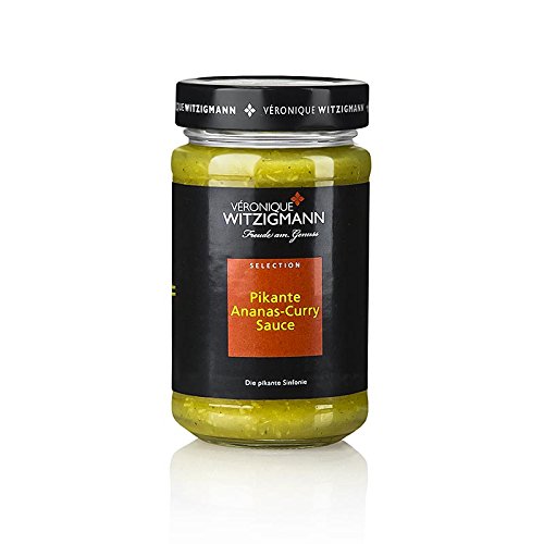 Veronique Witzigmann - Pikante Ananas-Curry Sauce, 225 ml