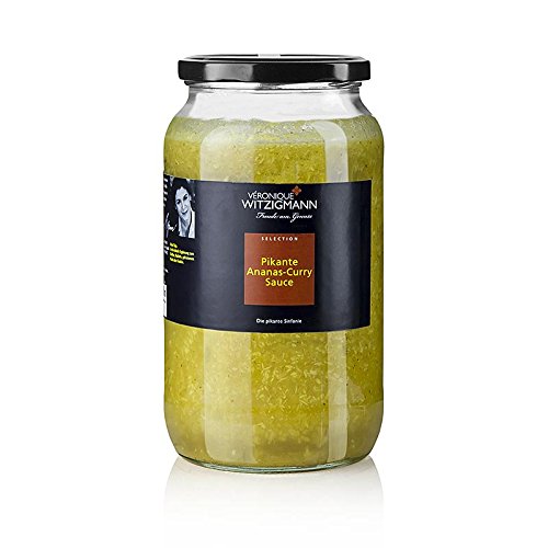 Veronique Witzigmann - Pikante Ananas-Curry Sauce, 900 ml