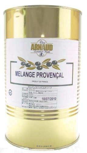 Oliven Mischung, Melange Provencal, mit Kern, mit Thymian, in Lake, Arnaud, 4,38 kg Oliven Mischung, Melange Provencal, mit Kern, mit Thymian, in Lake, Arnaud, 4,38 kg von BOS FOOD Düsseldorf Lebensmittelgroßhandel GmbH