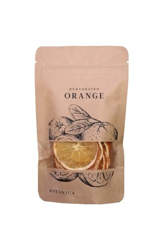 BOTANICA getrocknete Orange | 20g geschnittene Scheiben | Ideal als Dekoration | Perfekt mit Schokolade von BOTÁNICA