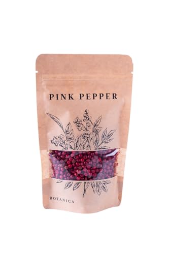 BOTANICA Pink Pepper | 40g Rosa Pfeffer | Aus Trauben | Gewürz für Speisen von BOTÁNICA