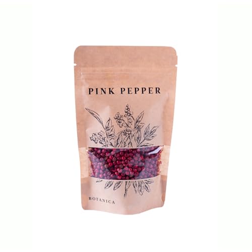 BOTANICA Pink Pepper | 40g Rosa Pfeffer | Aus Trauben | Gewürz für Speisen BOTANICA Pink Pepper | 40g Rosa Pfeffer | Aus Trauben | Gewürz für Speisen von BOTÁNICA