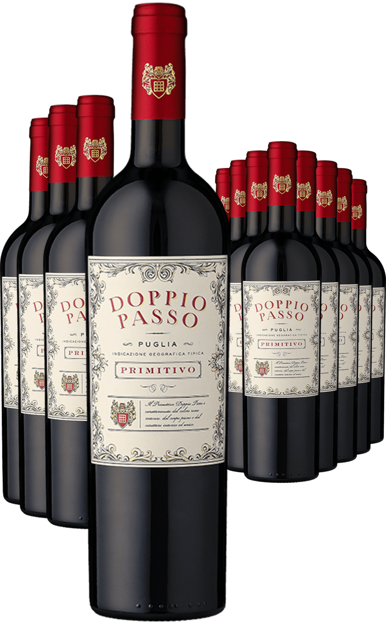 2022 Doppio Passo Primitivo im 12er-Vorratspaket von Botter Casa Vinicola S.P.A.