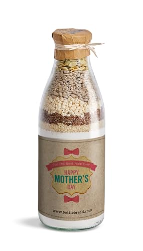 Brotbackmischung "Alles Liebe zum Muttertag Retro" Backmischung im Glas Flasche Geschenk Geschenkidee Muttertag Mama Mutti… von BOTTLEBREAD