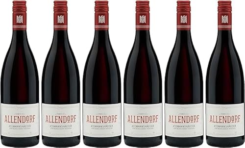 Allendorf Wein - 6x 0,75l. - inkl. BOTTLEROCKET Untersetzer (6 x 0,75l., Allendorf Assmannshäuser Spätburgunder) von BOTTLEROCKET