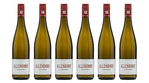 Allendorf Chardonnay trocken VDP.Gutswein - 6x 0,75l. - inkl. BOTTLEROCKET Untersetzer von BOTTLEROCKET