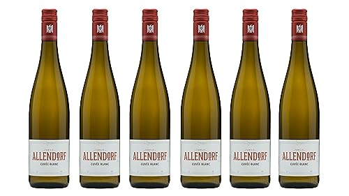 Allendorf Cuvée Blanc trocken VDP.Gutswein - 6x 0,75l. - inkl. BOTTLEROCKET Untersetzer von BOTTLEROCKET