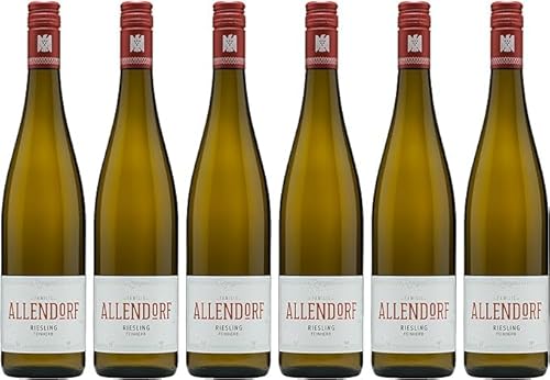 Allendorf Riesling feinherb VDP.Gutswein - 6x 0,75l. - inkl. BOTTLEROCKET Untersetzer von BOTTLEROCKET