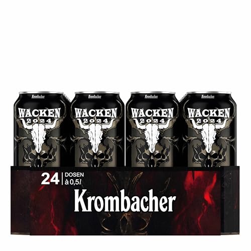 Krombacher Pils Wacken Festival Edition 2024/24 x 0,5l. Dosen von BOTTLEROCKET