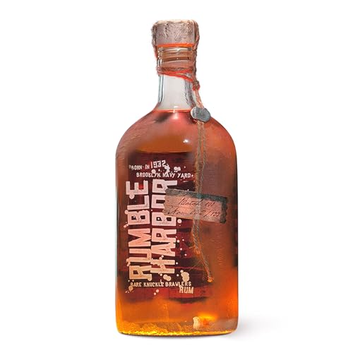 Rumble Harbor 0,7l. 42% - The World’s only Bare Knuckle Brawlers Rum - inkl. BOTTLEROCKET Untersetzer von BOTTLEROCKET