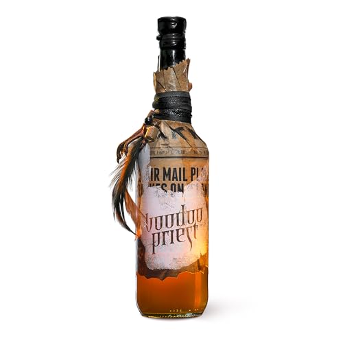 Voodoo Priest 0,7l. 47%- The World’s only Ritual Rum (Likör auf Rum Basis) - inkl. BOTTLEROCKET Untersetzer von BOTTLEROCKET