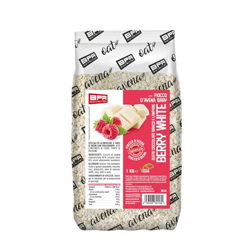 BPR Baby Oat Knot White Chocolate and Raspberry Flavour 1kg von BPR NUTRITION
