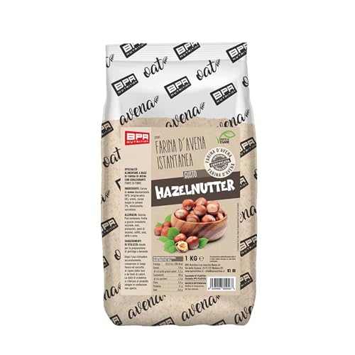 BPR Nutrition - Instant-Haferflocken (1 kg, Haselnutter) von BPR NUTRITION