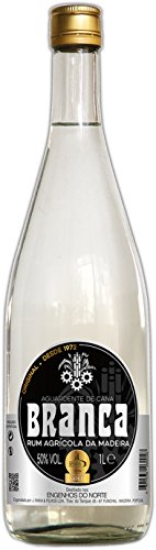 BRANCA Aguardente de Cana 50% - Rum Agrícola da Madeira Zuckerrohrschnaps aus Portugal (1 x 1,0 L) von BRANCA
