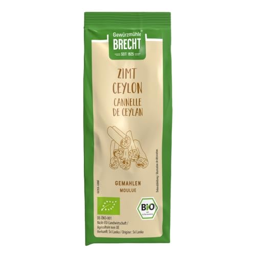 Brecht Zimt Ceylon, gemahlen, Nachfüll, 45g (1) von BRECHT