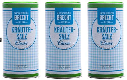Kräutersalz classic, 3 x 500g Kräutersalz classic, 3 x 500g von BRECHT